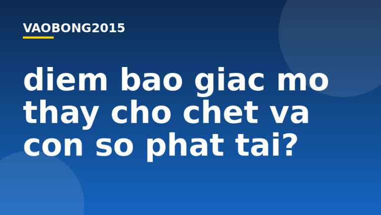 Điềm báo giấc mơ thấy chó chết và con số phát tài?